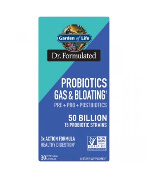 Dr. Formulated Probiotics Gas and Bloating 50 miliard - 30 kapslí
